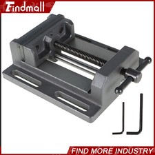 6 Inch Low Profile Drill Press Vise For Drilling Tapping & Reaming Clamps Vise