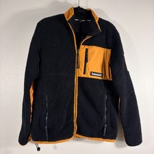 Mens Timberland Outdoor Archive High Pile Sherpa Fleece Jacket size SMAL G2U