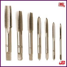 7Pcs M3 M4 M5 M6 M8 M10 M12 Thread Tap Set Metric Spiral Point Taps Nitriding Co