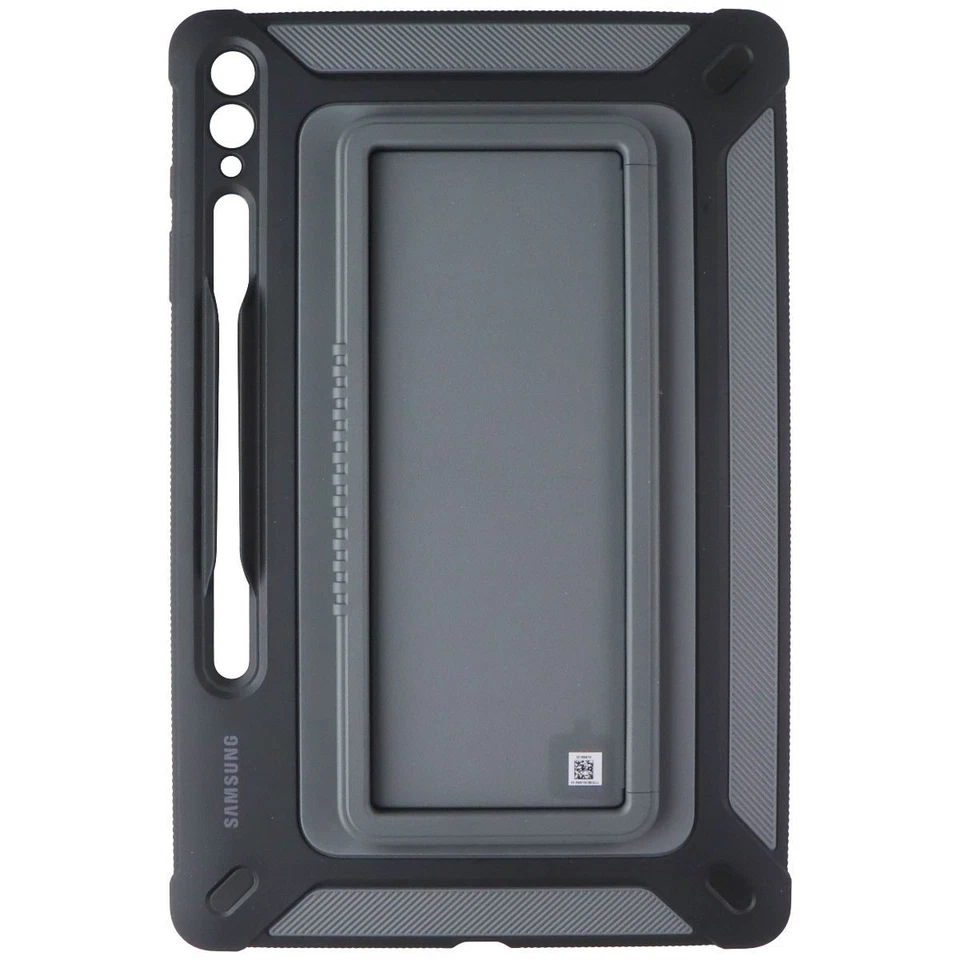 Samsung Official Outdoor Cover for Samsung Galaxy Tab S9+ / S9+ 5G - Black/Gray - Image 3 of 4