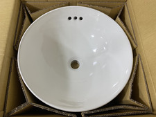 Kohler K-14800-0 Vox 16-1/2" Vessel Sink with Overflow, White READ