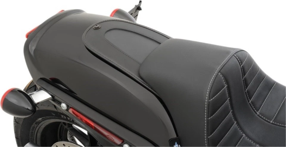 Babero de vinilo liso con piel de guardabarros Drag Specialties para Harley Davidson Softail 18-20 Foto 2 de 3