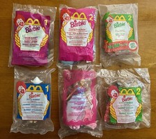 Barbie Happy Meal Mcdonalds Mattel Toys 1999 - 2003 - Sealed / Rare