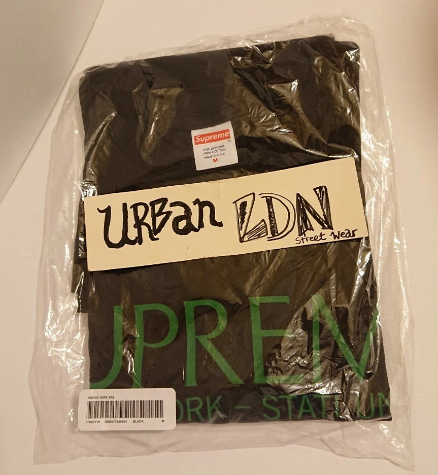T shirt Supreme Nuova York noir moyen
