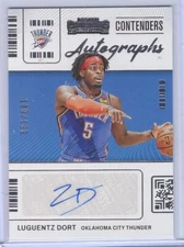 LUGUENTZ DORT 2021-22 PANINI CONTENDERS CONTENDERS AUTO #D /199