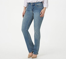 NYDJ - Marilyn Straight Uplift Jeans in Cool Embrace - Celeste - 12
