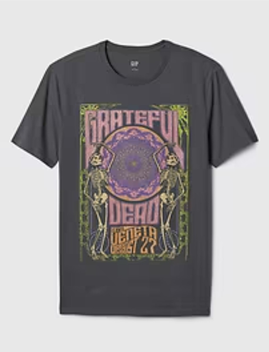 New Grateful Dead Veneta Oregon 1972 Mens Medium Folk Rock Jerry