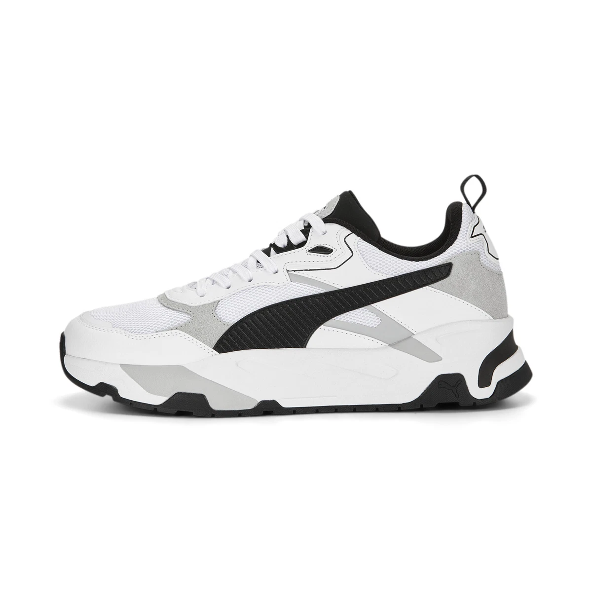 Puma mens shoes black hotsell and white