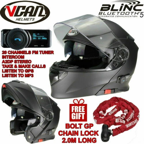 Pinlock-Bereite Klapphelm