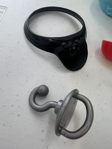Mr. Potato Head Pirate Costume Parts Parrot Eye Patch Hook Sword Peg Leg Earring - Picture 8 of 9