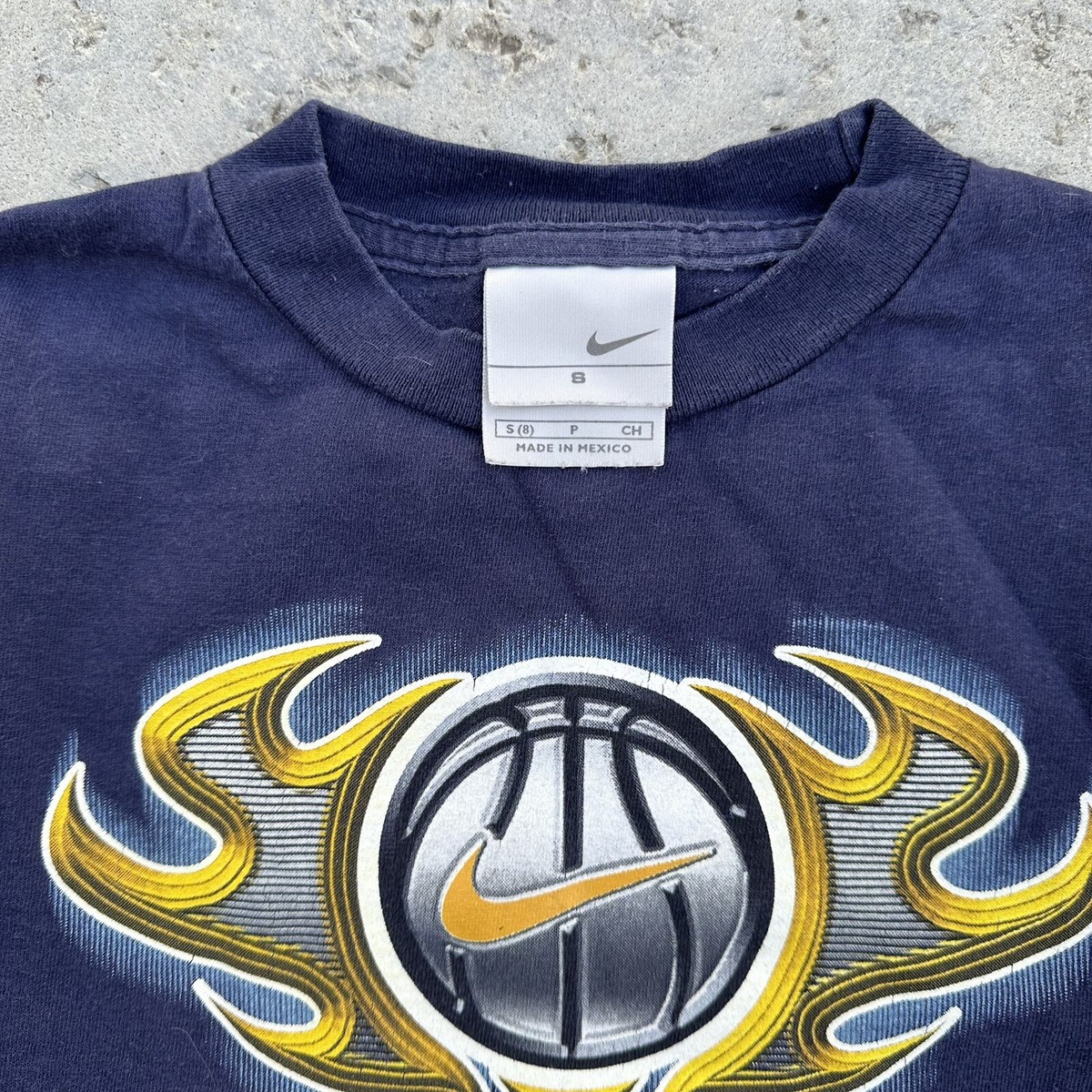 Kids Vintage Nike Center Swoosh Graphic Shirt Size S/8 | eBay