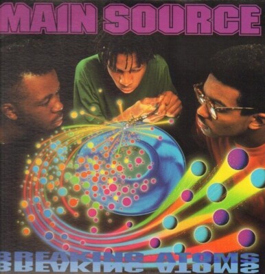 LP Main Source Breaking Atoms ORIGINAL FIRST PRESSING. NEAR MINT Wild Pitch