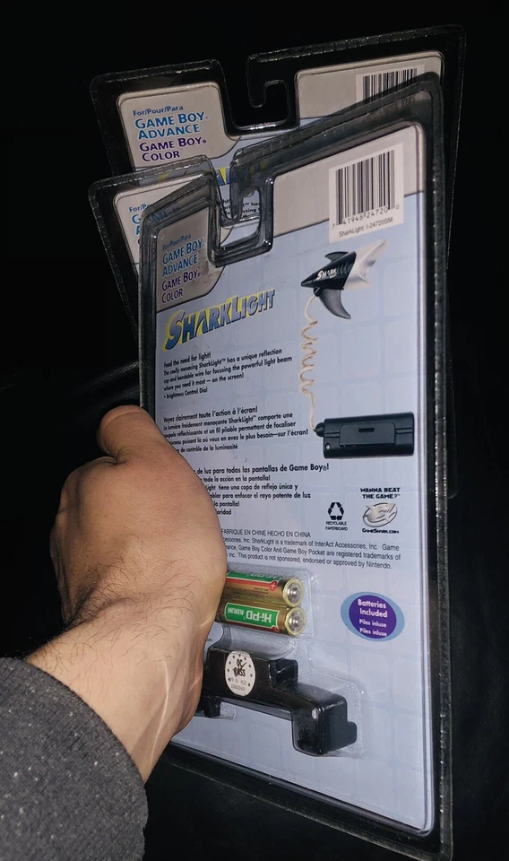 Shark🦈Light💡for Gameboy Advance & Gameboy Color By Interact - Play in Dark! - Image 3 of 3