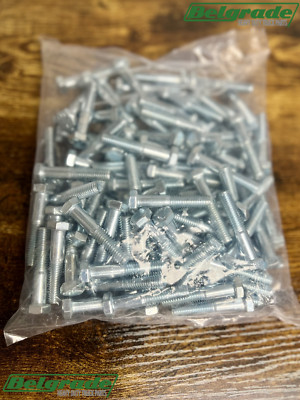 Hex Cap Screw 3/8-16 X 2 In., Grade 5 Zinc 100 Pack