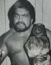 HERCULES AYALA 8X10 PHOTO WRESTLING PICTURE WWC B/W