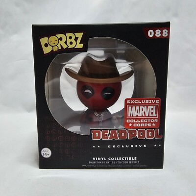 Dorbz - Marvel Collectors Corps Exclusive Cowboy Deadpool #088 Vinyl Figure