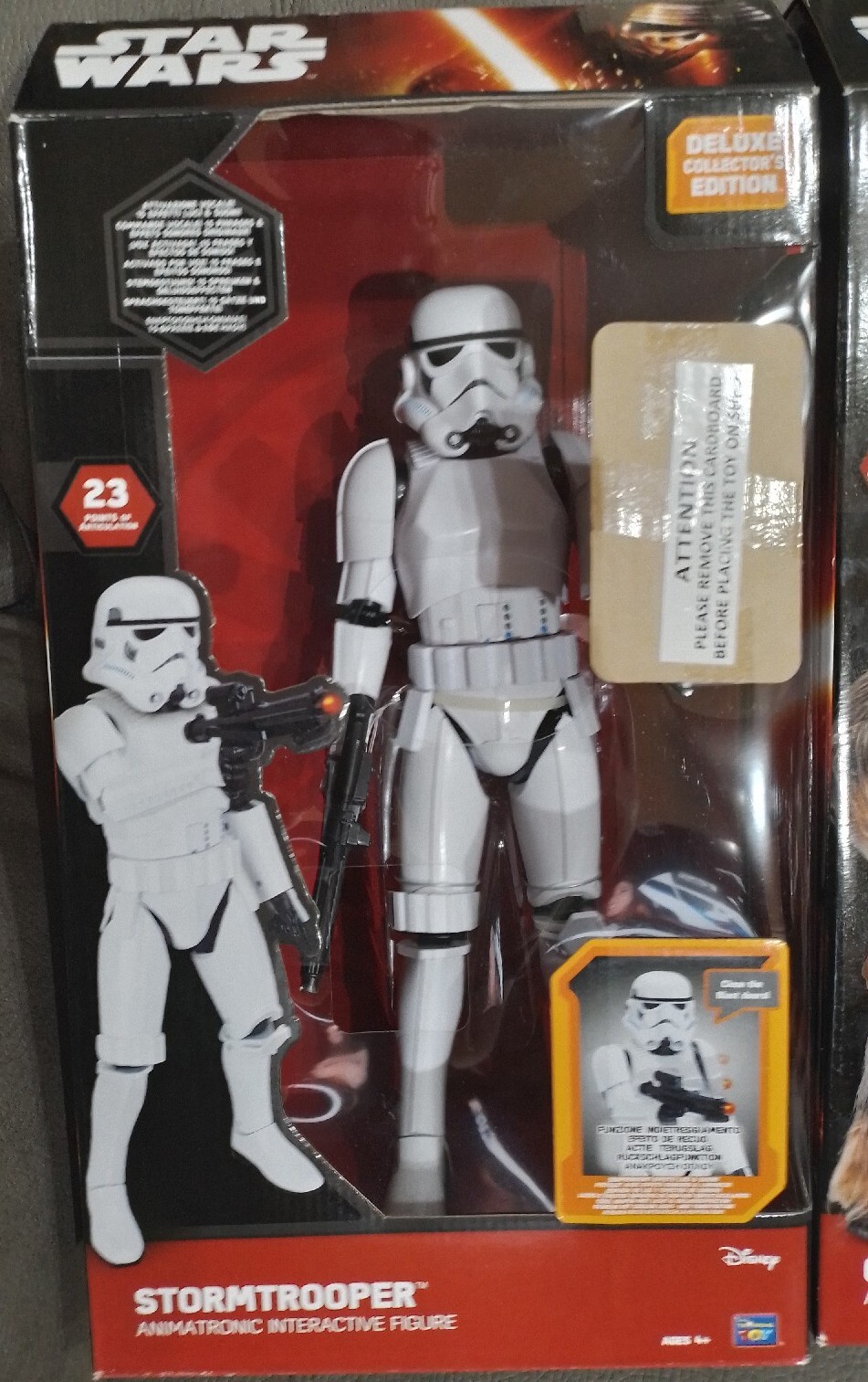 STAR WARS STORMTROOPER Action Figure ANIMATRONIC INTERATTIVO GIOCHI PREZIOSI