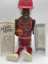 1989 Michael Jordan Rare Collectible Double Size Puppet Kooler W/ COA