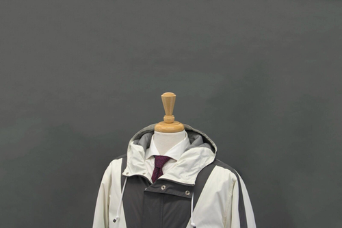 NWOT Brunello Cucinelli Men's 2-Tone Padded Hooded Ski Coat A252 - Picture 4 of 22