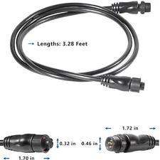 1 Meter NMEA 2000 Backbone Drop/Extension Cable for Lowrance Simrad Garmin Marin
