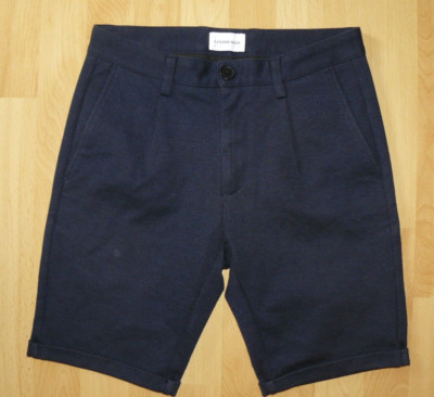 Lindbergh White Shorts Mens Blue Size XS