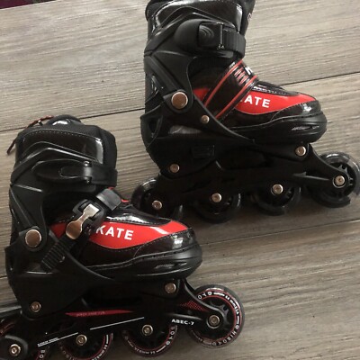 Hiboy Rollerblades ABEC-7 Kids & Youth w/Light-up wheels Sz S. 64mm 82A, 31-34