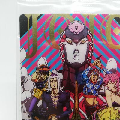 021 JoJo's Bizarre Adventure Golden Wind JAPAN ANIME Plastic card