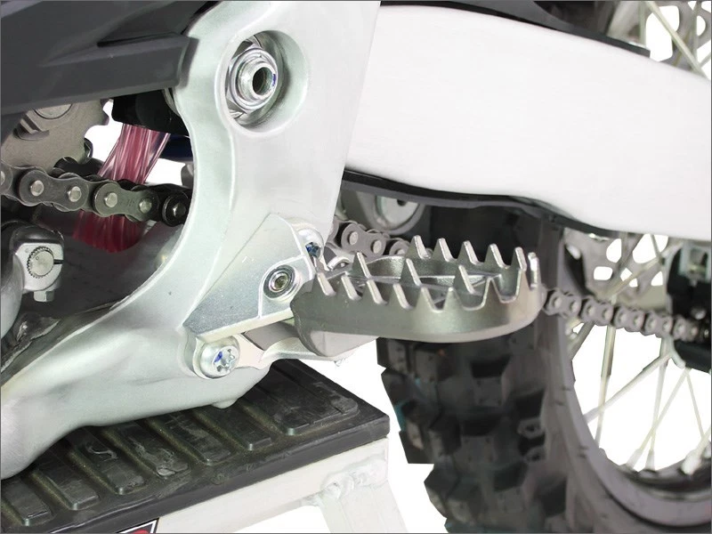 DRC - D48-02-523 50 мм широкие ножные колышки Kawasaki KX65 KX80 KX85 KX100 1998-2017 - Изображение 2 из 2