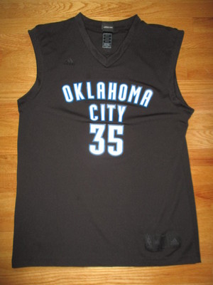 okc thunder black jersey
