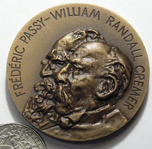 Frédéric Passy,William Randal Cremer Hungarian medal,Inter-Parliamentary Union