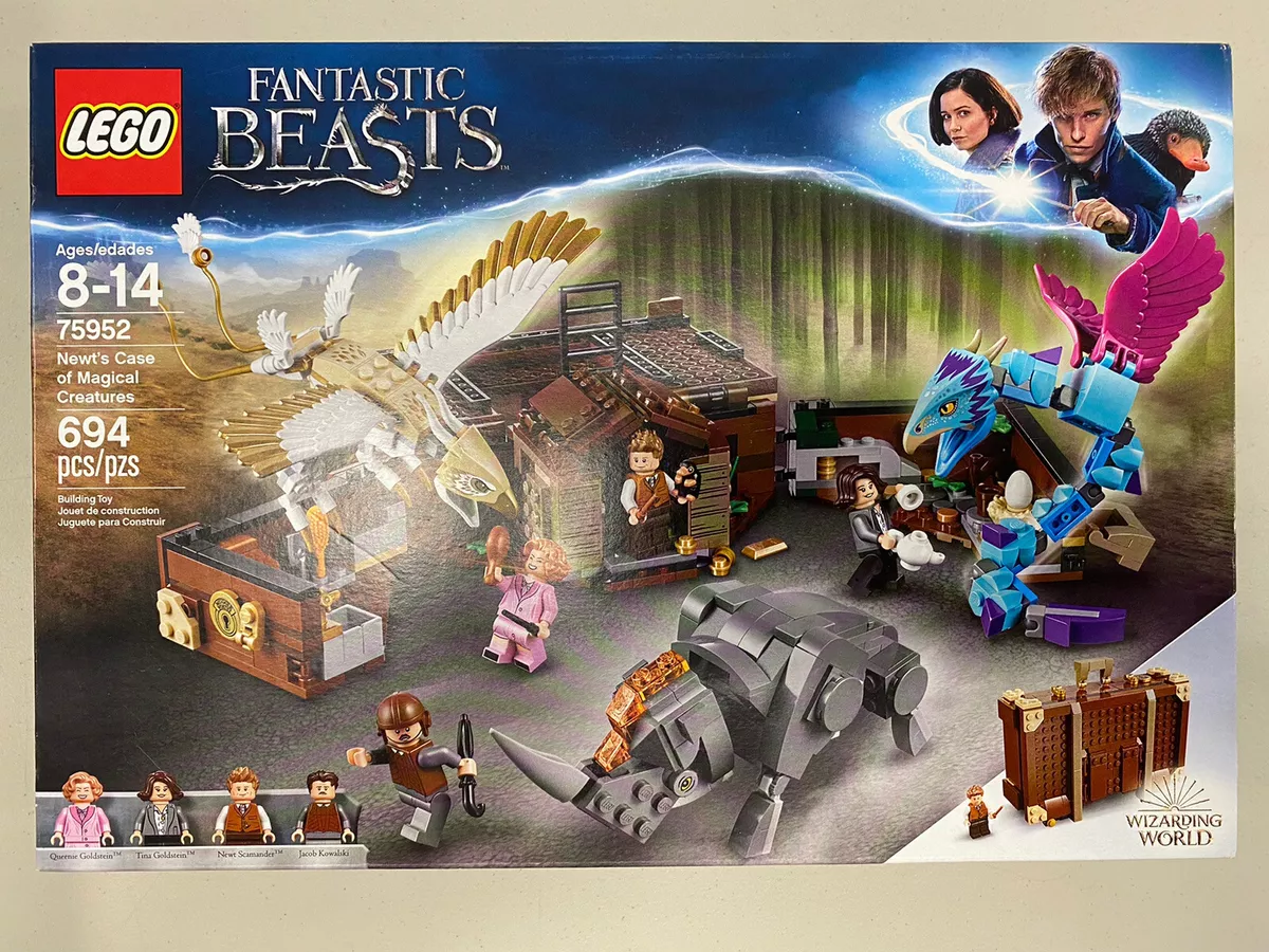 Newt's case of magical creatures lego sale
