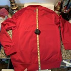 IZOD GOLF WINDBREAKER PERFORM-X HI-TECH FABRIC SIZE S RED AND BLACK 1/4 ZIP NEW — photo 7