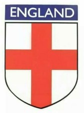ENGLAND WORLDCUP 2024 FOOTBALL SUPPORTER GIANT 12" MAGNET CAR FRIDGE DOOR SHEILD