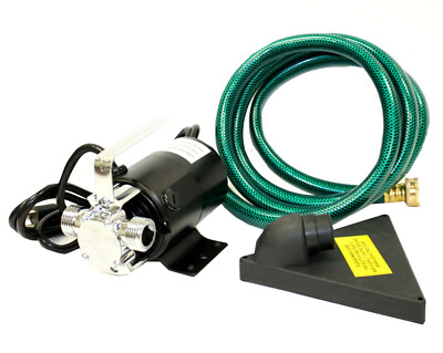 #ad Electric Sump Water Transfer Removal Pump 120V Sump Utility 330GPH W Garden Hose $62.99