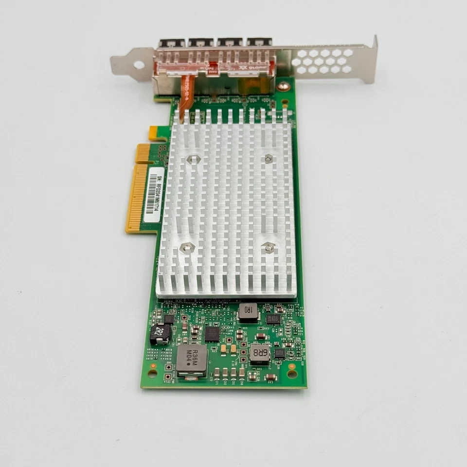 QLogic QLE2694L - IBMP Quad Port PCIe HBA Card with built in SFPs - Image 3 of 4