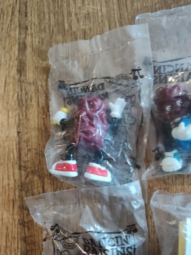 2001 The California Raisins Dancin Raisins Alotta Stile Figures Toys Hardee's - Picture 9 of 10