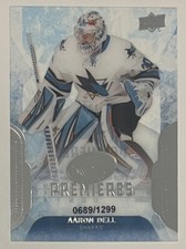Aaron Dell 2016-17 Upper Deck Ice Premieres Rookie RC /1299