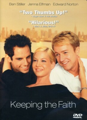 Keeping the Faith - DVD Brand New Sealed Ben Stiller Ed Norton