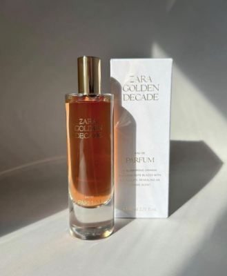 ZARA WOMEN GOLDEN DECADE EAU DE PARFUM EDP FRAGRANCE 80 ml BRAND NEW  SEALED