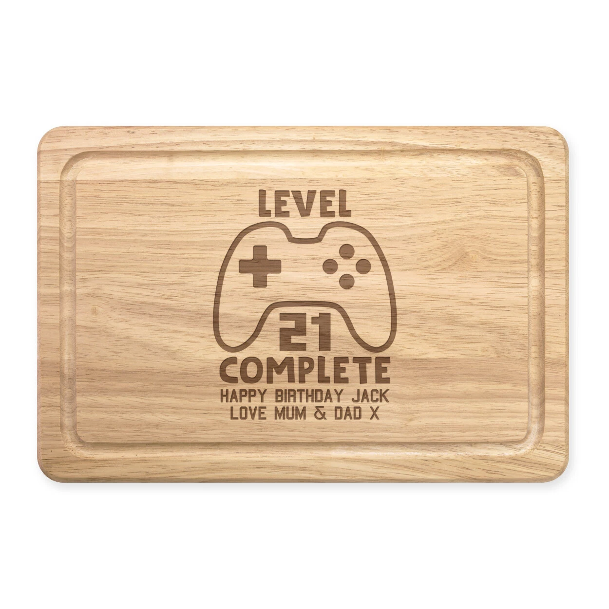 Custom Cutout Board Full Level Wooden Birthday 18th 21st 30th