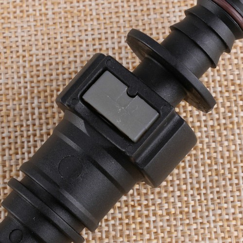 Nylon Fuel Line Quick Release Connect Connector Motorcycle Hose Coupler - Foto 9 di 15
