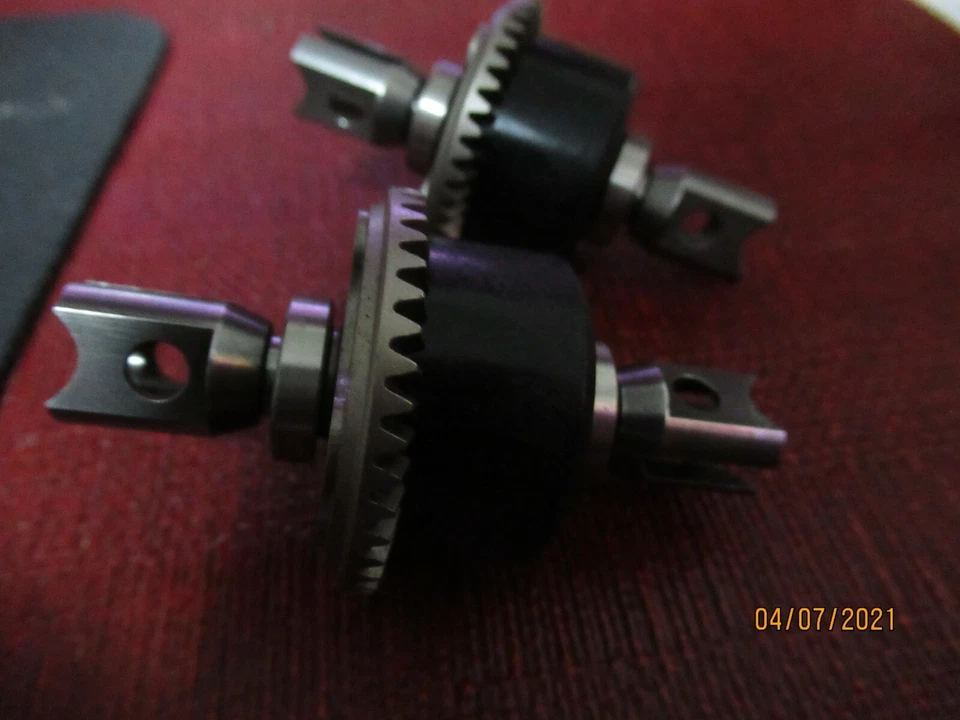 2-Mugen E2256 Diferencial delantero o trasero de alta tracción 42 dientes para MBX8  Foto 4 de 4