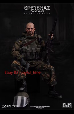 IN STOCK，DAMTOYS 1/6 Russian Spetsnaz In Dagestan Action Figure