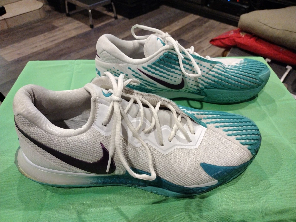 NikeCourt Zoom Vapor Cage 4 Rafa White Washed Teal for Sale