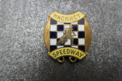 Hackney Speedway Sport Motorsport Pin Badge Button (L2B) UK