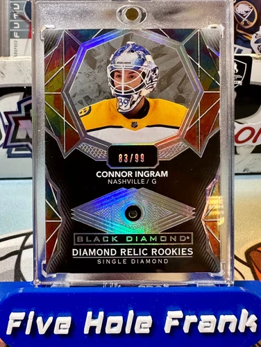 2020-21 Upper Deck Black Diamond #BDR-CI Connor Ingram Diamond Relic Rookie /99