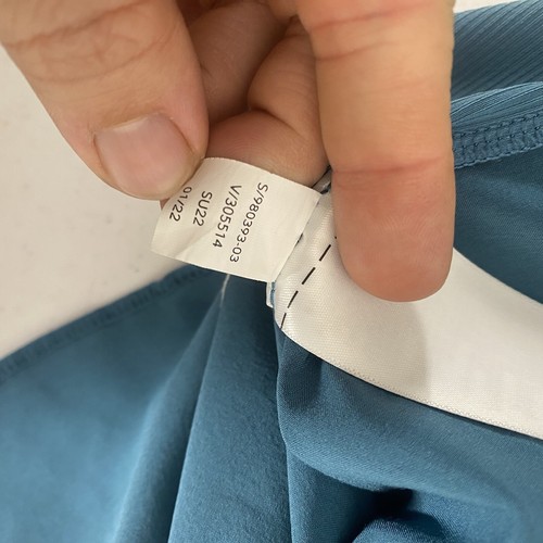 Athleta Brooklyn shorts Travel Athleisure Featherweight Teal Sz 16 $59 - Picture 6 of 7