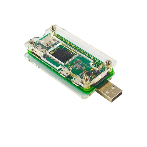 Raspberry Pi Zero 2 W Kit Board Case USB Adapter board Heatsink GPIO Pins - Picture 6 of 7