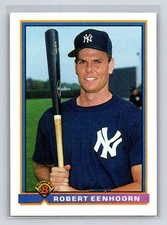 1991 Bowman #172 Robert Eenhoorn New York Yankees Baseball Card