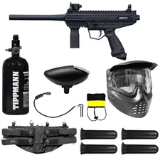 Tippmann Stormer Basic Paintball Marker Black Rookie Package